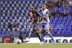 FÚTBOL . CLUB PUEBLA VS ATLAS