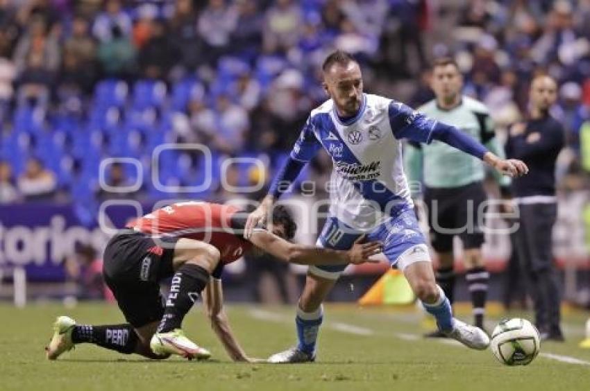 FÚTBOL . CLUB PUEBLA VS ATLAS