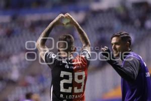 FÚTBOL . CLUB PUEBLA VS ATLAS