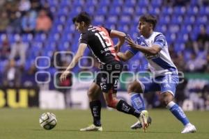 FÚTBOL . CLUB PUEBLA VS ATLAS