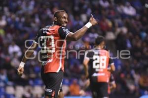 FÚTBOL . CLUB PUEBLA VS ATLAS