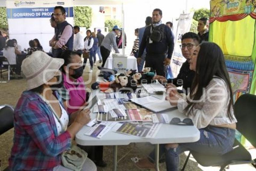 SAN ANDRÉS CHOLULA. JORNADA DE PROXIMIDAD