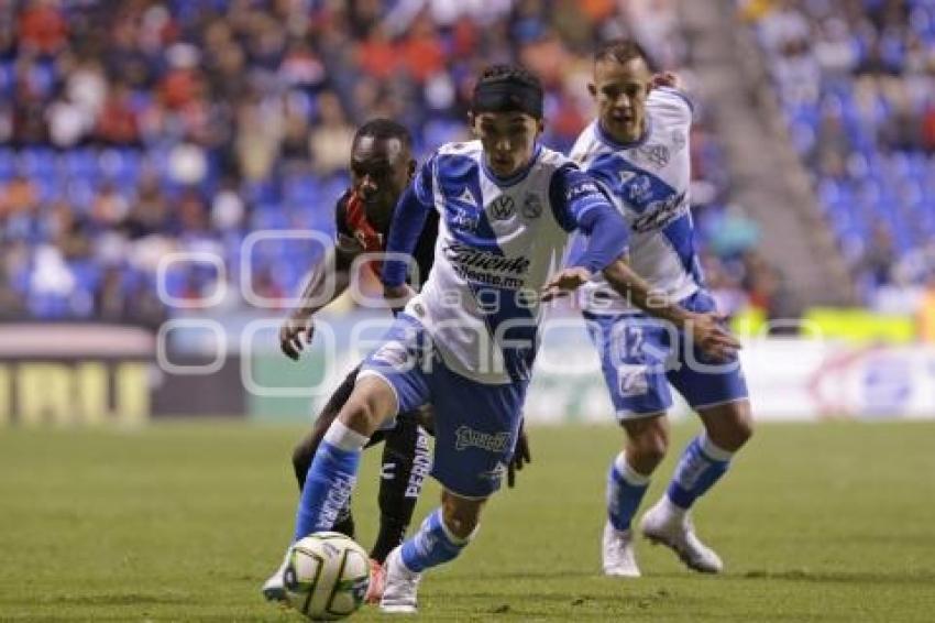 FÚTBOL . CLUB PUEBLA VS ATLAS