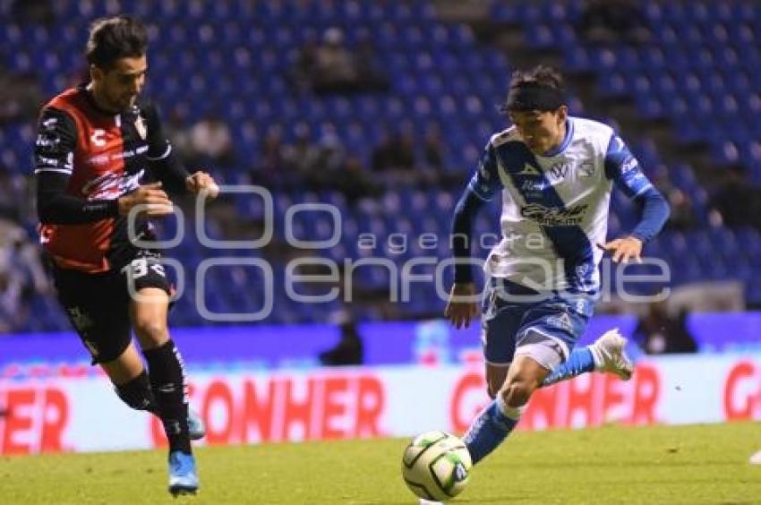 FÚTBOL . CLUB PUEBLA VS ATLAS