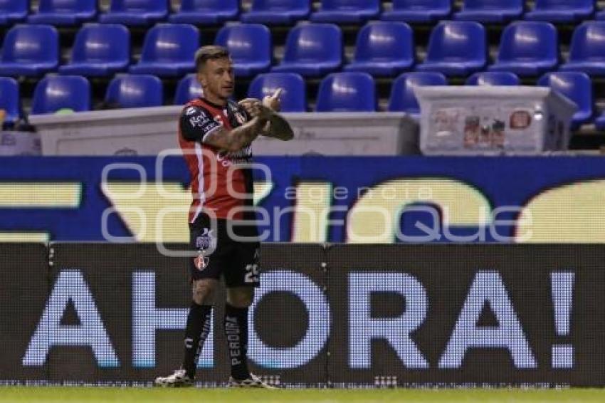 FÚTBOL . CLUB PUEBLA VS ATLAS