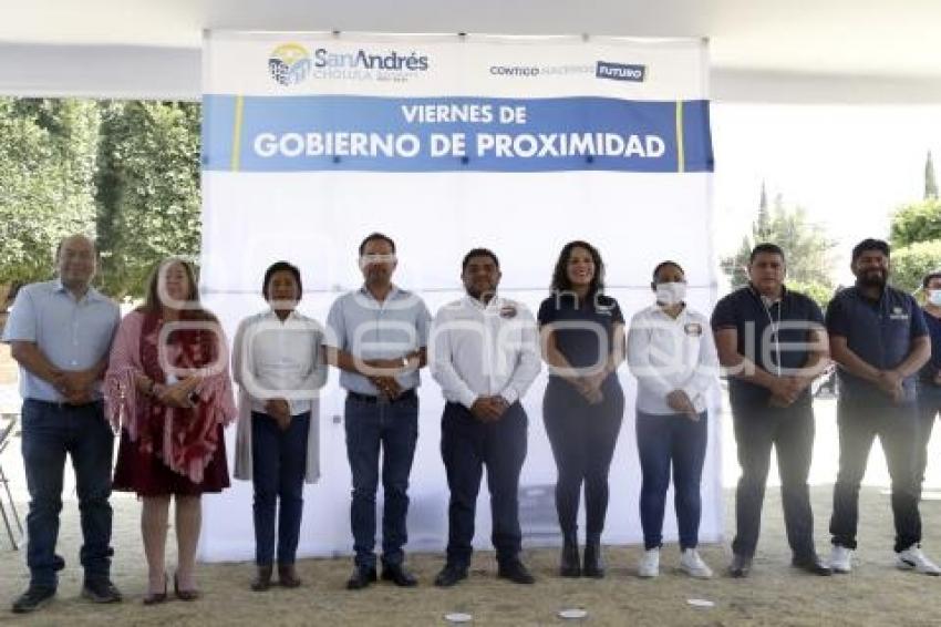 SAN ANDRÉS CHOLULA. JORNADA DE PROXIMIDAD