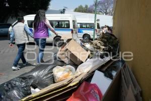 TLAXCALA . BASURA EN LA RIBEREÑA