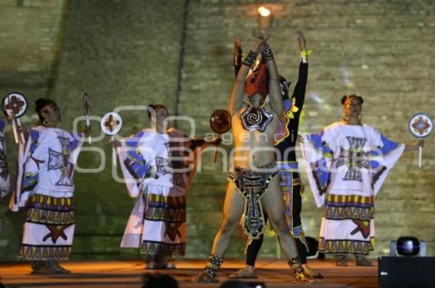 SAN ANDRÉS CHOLULA . RITUAL A QUETZALCÓATL