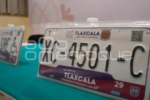 TLAXCALA . CANJE DE PLACAS