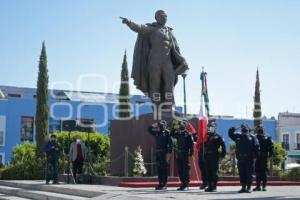 TLAXCALA . CEREMONIA BENITO JUÁREZ