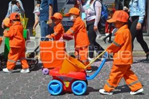 TEHUACÁN . DESFILE DE PRIMAVERA