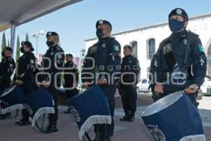 TLAXCALA . CEREMONIA BENITO JUÁREZ