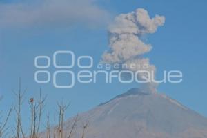 ATLIXCO . VOLCÁN POPOCATÉPETL