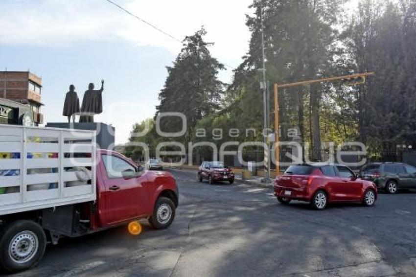 TLAXCALA . SEMÁFORO DESCOMPUESTO