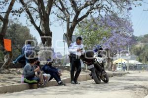 TLAXCALA . PROTESTA TOTOLAC