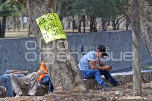 TLAXCALA . PROTESTA TOTOLAC