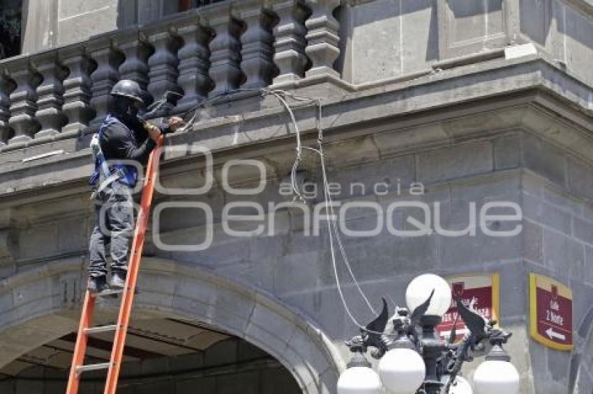 AYUNTAMIENTO . MANTENIMIENTO LUMINARIAS