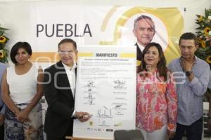 PRD . FIRMA DE MANIFIESTO