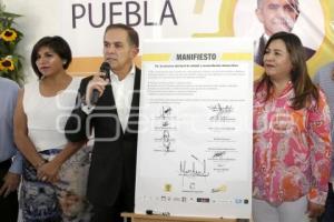 PRD . FIRMA DE MANIFIESTO