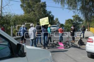 TLAXCALA . PROTESTA TOTOLAC