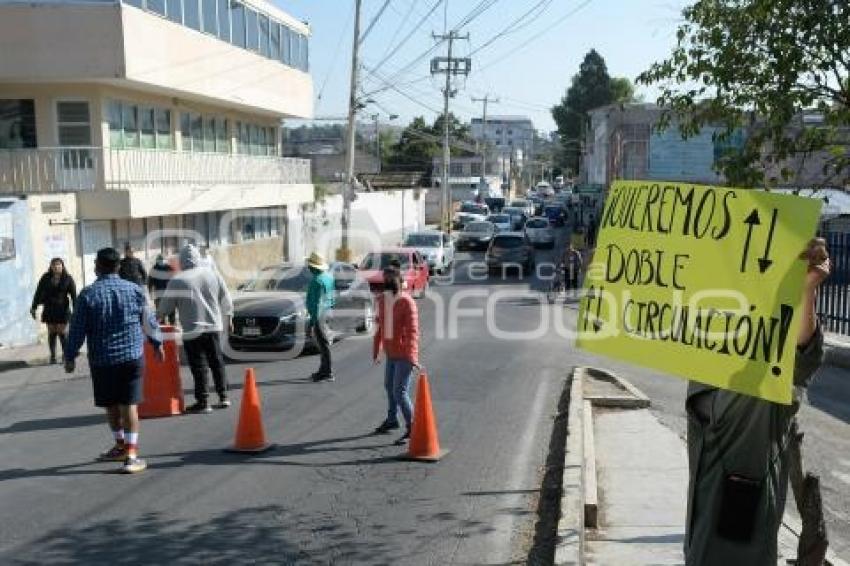 TLAXCALA . PROTESTA TOTOLAC