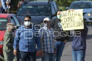 TLAXCALA . PROTESTA TOTOLAC