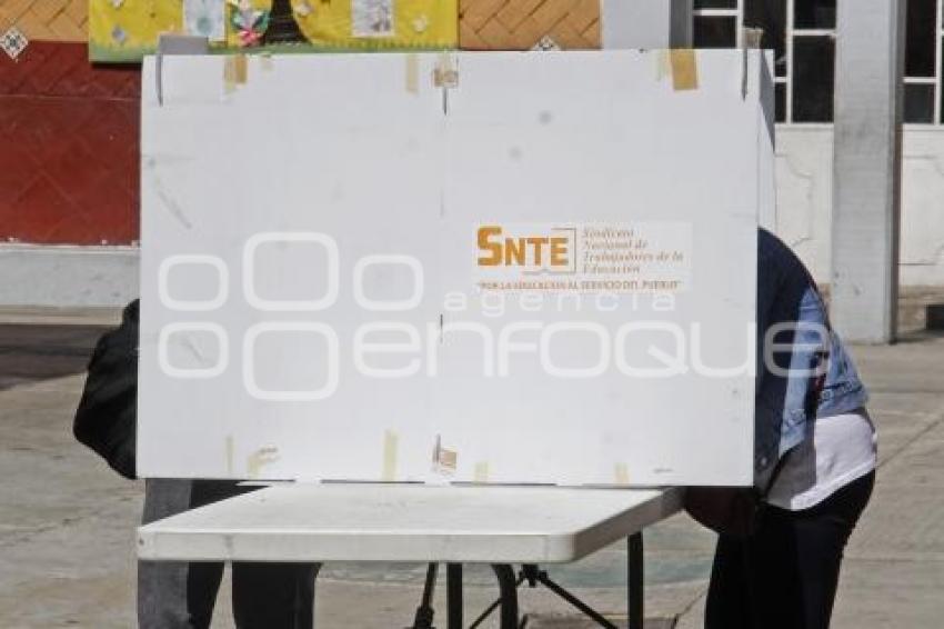SNTE . ELECCIONES