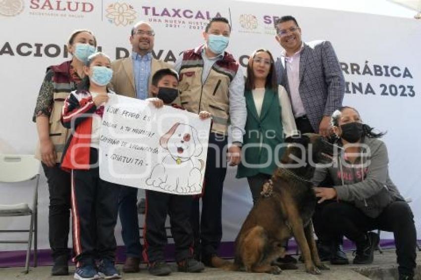 TLAXCALA . VACUNACIÓN ANTIRRÁBICA