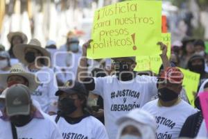 TLAXCALA . MANIFESTACIÓN TLALCUAPAN