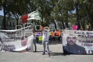 TLAXCALA . MANIFESTACIÓN TLALCUAPAN