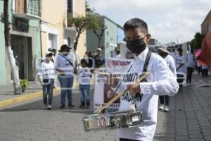 TLAXCALA . MANIFESTACIÓN TLALCUAPAN