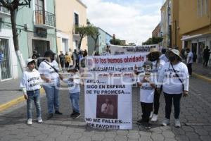 TLAXCALA . MANIFESTACIÓN TLALCUAPAN