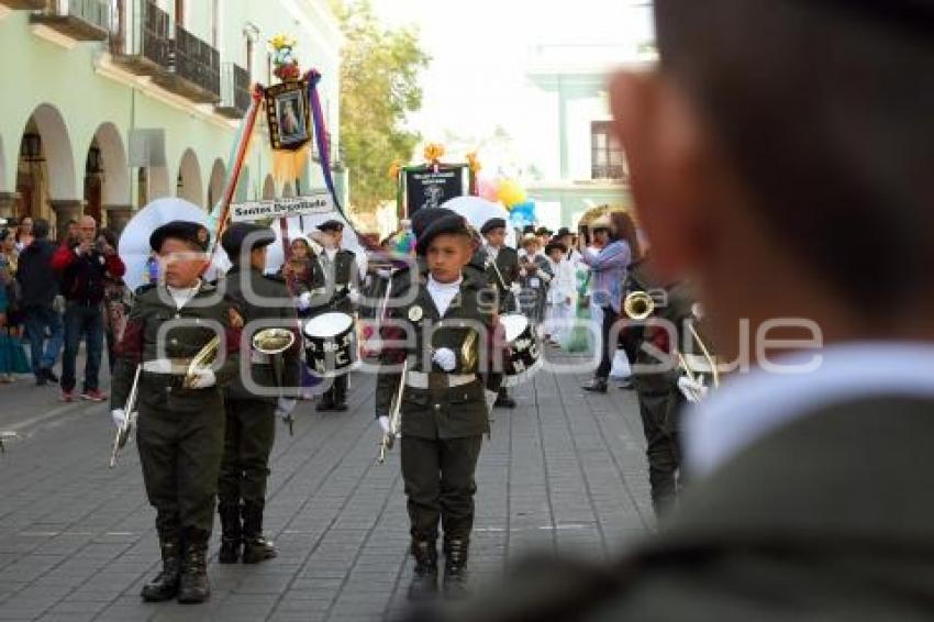 TLAXCALA . DESFILE INTERNADOS