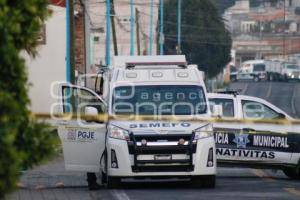 TLAXCALA . BALEADO NATIVITAS