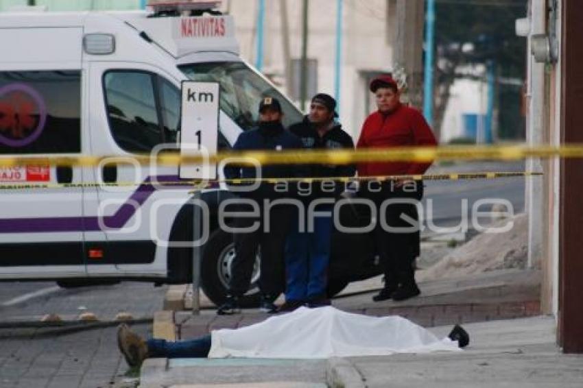 TLAXCALA . BALEADO NATIVITAS