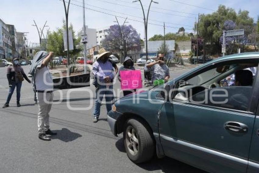 TLAXCALA . PROTESTA SAN MIGUEL DEL MILAGRO