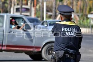 ATLIXCO . OPERATIVO SEMANA SANTA