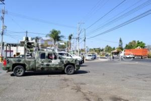 ATLIXCO . OPERATIVO SEMANA SANTA