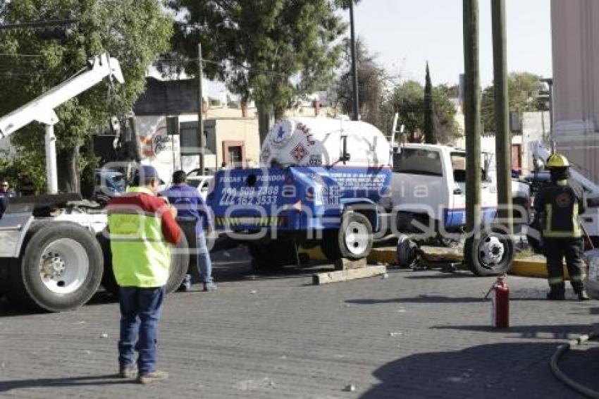 ACCIDENTE . PIPA GAS LP