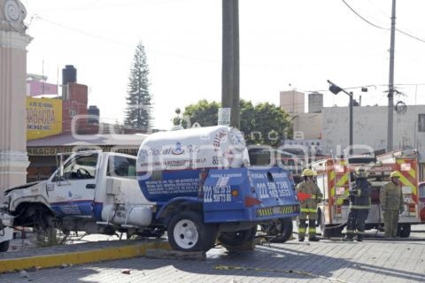 ACCIDENTE . PIPA GAS LP