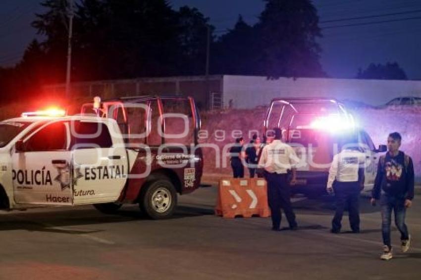 OPERATIVO POLICIACO . BALACERA