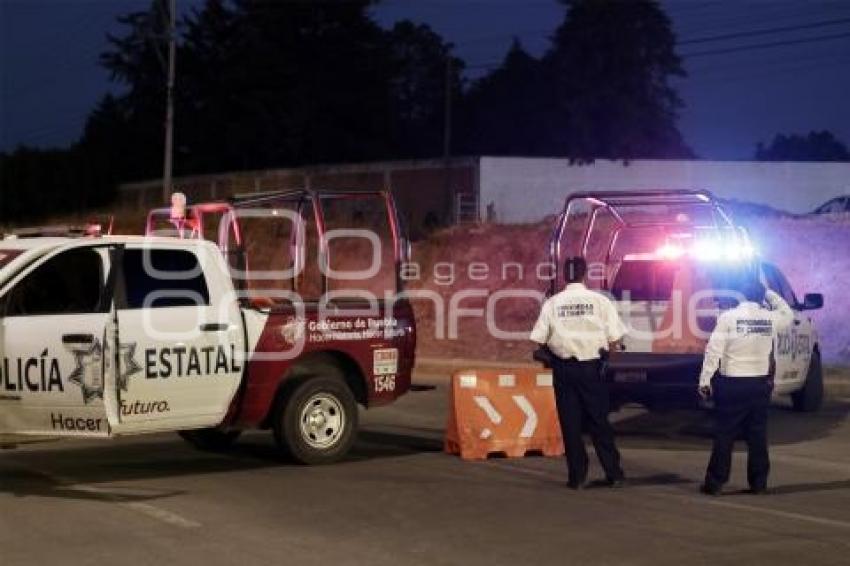 OPERATIVO POLICIACO . BALACERA