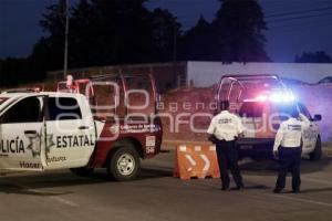 OPERATIVO POLICIACO . BALACERA