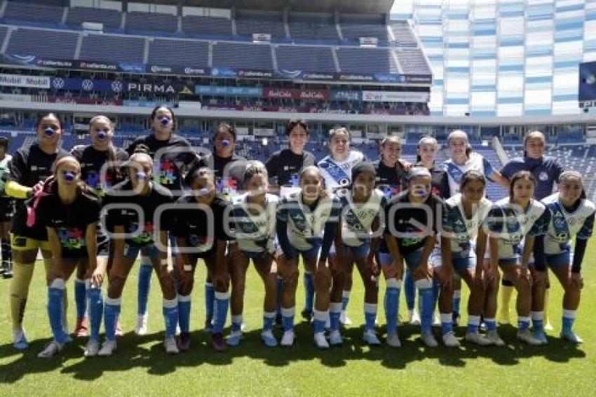 FÚTBOL FEMENIL . PUEBLA VS PACHUCA