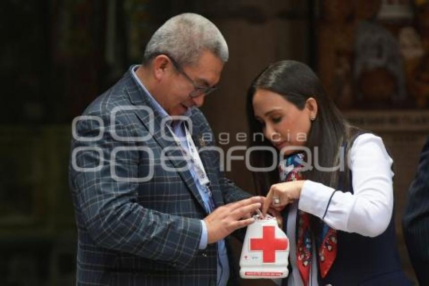 TLAXCALA . COLECTA CRUZ ROJA