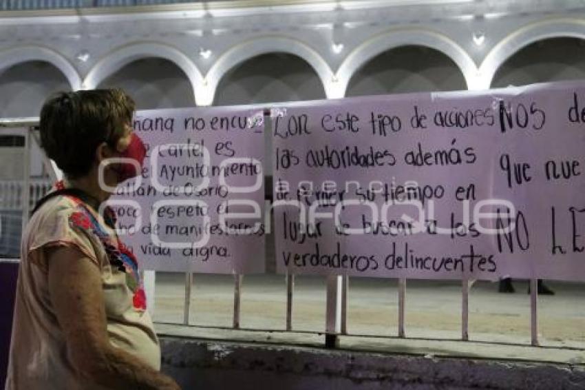 ACATLÁN . MANIFESTACIÓN FEMINISTA