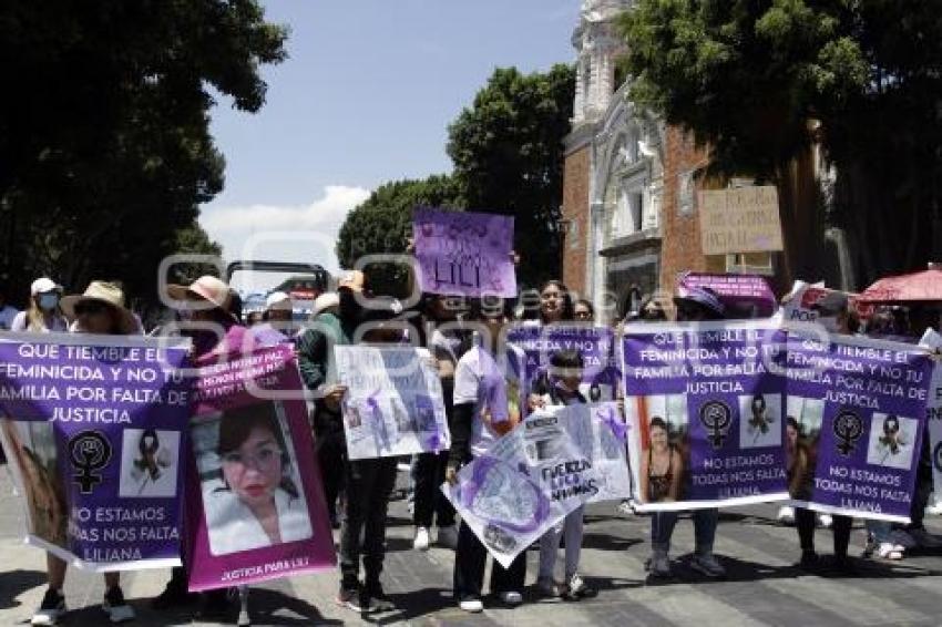 MANIFESTACIÓN . FEMINICIDIO