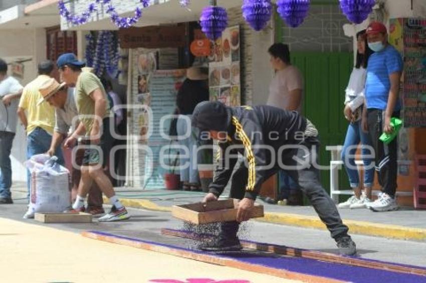 TLAXCALA . ALFOMBRAS ASERRÍN