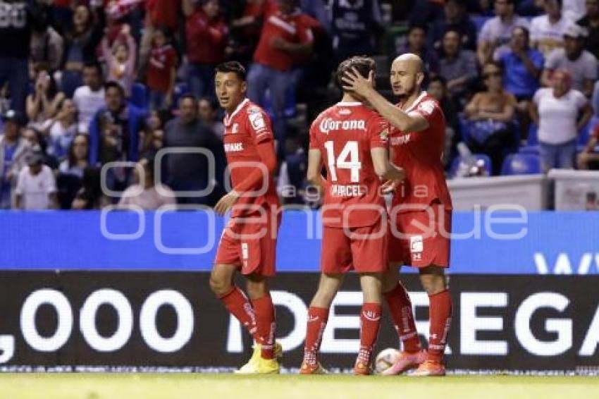 FÚTBOL . CLUB PUEBLA VS TOLUCA