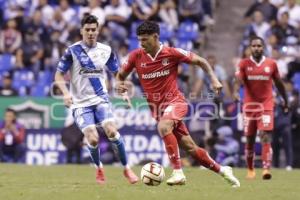 FÚTBOL . CLUB PUEBLA VS TOLUCA